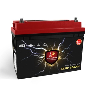 Baterie cu litiu Perfektium SERIA PF LiFePO4 12,8 V 100 Ah Smart BMS Bluetooth cu incalzire