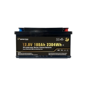 Baterie cu litiu Perfektium SERIA PF LiFePO4 12,8V 180Ah Smart BMS cu Bluetooth Baterie sub scaun pentru autocaravana cu incalzitor