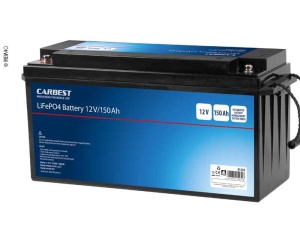 Baterie litiu fosfat de fier de 12 V 150 Ah (LiFePO4) - Img 2