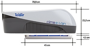Clima e-Van 5400H e-Van 7400H , Aparat de aer conditionat