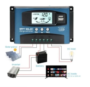 Controler Regulator Incarcare Solara MPPT BL-912 - Img 4