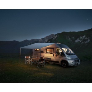 Copertina Thule Omnistor 6300 Ducato, anodizat + antarcit, 3.8 m