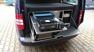 Cutie de camping M pentru VW Caddy din 2003 si alte mini-rulote si monovolume
