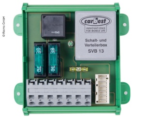 Cutie de comutare si distributie 12V Carbest Box SVB13 cu detector D+
