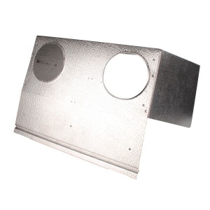 Cutie de instalare pentru 2 ventilatoare Partea interna