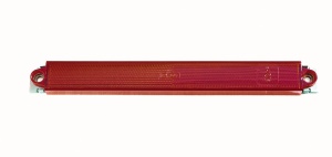 Far de ceata LED rosu crom 9-32V, 2.2W W IP67, cablu 500mm