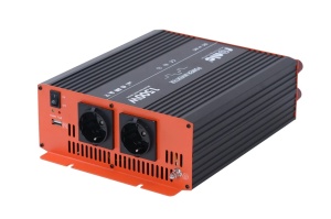 Invertor DC-AC cu Sinus Modificat, 12V-230V, model RONIC KS1500M, 1500W 3000W - Img 2