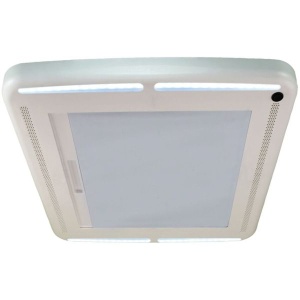 Jaluzea opaca MaxxFan Deluxe cu LED