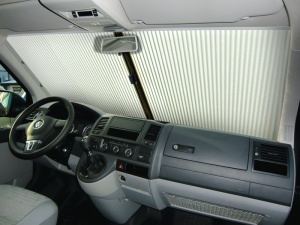 Jaluzele de parbriz VW T5 IV pana in 2009 gri