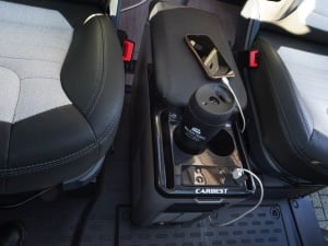 Ladă frigorifică cu compresor CARBEST CabCooler 14 - 12/24V Consolă centrală multifuncțională cu compartiment de răcire pentru autoutilitare și autorulote - Img 2