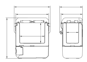 Ladă frigorifică cu compresor CARBEST FreeCooler - 8 l Ladă frigorifică portabilă cu compresor, mâner clasic de transport și 1 compartiment pentru baterii - Img 6