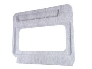 Panou usa glisanta Ducato, gri deschis 1260x1053x99.9mm, BJ 2006 - Img 2