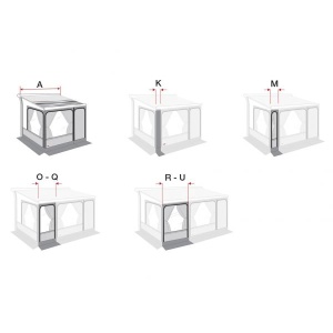 Prelungirea peretelui frontal CS Light XL 410 - Img 2