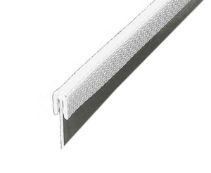 Profil de protecție a marginilor - gamă mică de prindere - gri deschis - 5 m Interval de prindere 0,5 - 1,5 mm