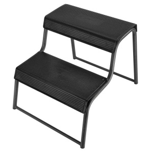 Scara metalica cu doua trepte pentru rulote, sarcina max 220kg, inaltime 35 cm - Img 3