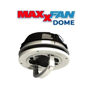 Ventilator 12 V MaxxFan Dome – capac negru