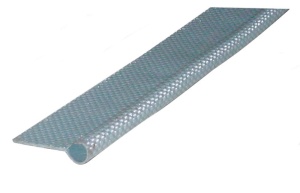 Banda de tragere pentru copertine din PVC de 7,5 mm pentru cusut sau lipire, gri/PRET PE METRU LINIAR