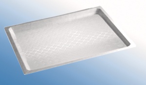 Cadita de dus din plastic, alba, 915 x 820 x 53 mm - Img 2
