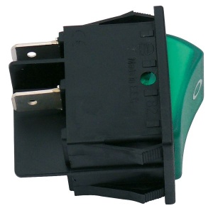 Comutator basculant pentru frigidere Dometic, verde
