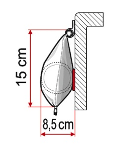 Copertina Fiamma Caravan Store, 193x180cm, cenusiu regal - Img 3