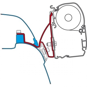 Copertina Fiammastore F45 S VW T5 T6 California, titan - Img 3