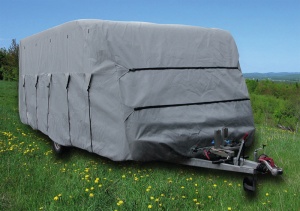 Husa de protectie rulota 520x230x220cm gri
