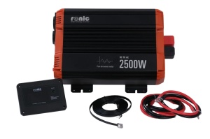 Invertor DC-AC cu Sinus PUR, 12V-230V, model RONIC KSC-2500W, 2500W 5000W - Img 2
