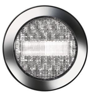 Lumina inversa LED 12V 3W, clar, IP67, cablu de 500 mm