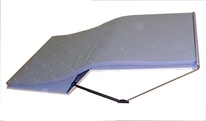 Pat de dormit de acoperis VWT4 kR superfl.front inalt, laminat gri deschis - Img 2