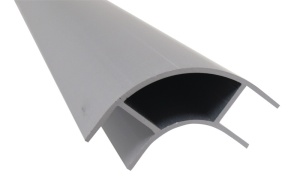 Profil de colt pentru mobilier din aluminiu profil de legatura colt 2,2 m - deschis pe ambele parti