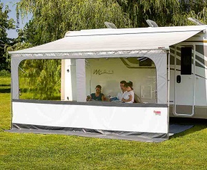 Protectie de soare si ploaie pentru copertine Fiamma, 340-370 x 2250-2800 cm