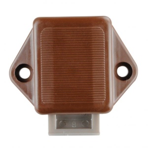 Push Lock Mini - incuietoare pentru mobilier maro