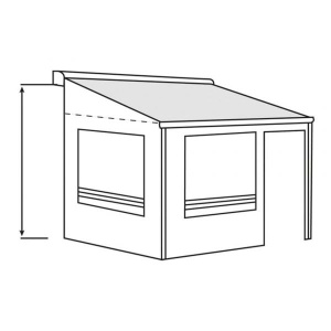 Set panouri laterale Residence G3 pentru TO 9200, M, 3 m - Img 2
