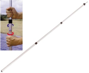 Stalp telescopic din aluminiu cu mecanism de blocare