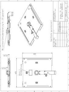 Suport pivotant, baza plata pentru VW T5 si T6, partea pasagerului - Img 2