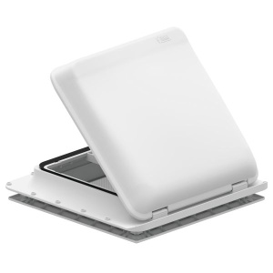 Trapa cu manivela Fiamma Vent 40x40cm culoare: alb