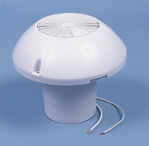 Ventilator de acoperis cu suflanta de 12 volti