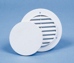 Ventilator de perete cu capac de acoperire