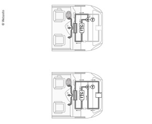 WebastoThermo Top EVO - rulotă cu motor Încălzitorul auxiliar special pentru autorulote - Img 2
