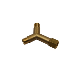 Adaptor pentru două furtunuri și un regulator Adaptor în Y pentru conectarea a 2 furtunuri la 1 regulator