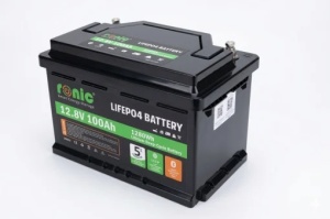 Baterie/Acumulator LiFePO4 DESIGN UNDERSEAT, 12.8V 100Ah, functie Bluetooth si LTCP, model RONIC HX12100D-100 - Img 3