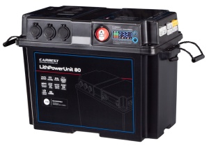 Baterie Carbest LiFePo4 LithPowerUnit 80, 80Ah Unitate de alimentare multifunctionala Baterie LiFePO4 1024Wh Invertor cu unda sinusoidala 1000W Controler solar MPPT