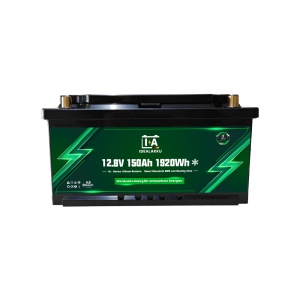 Baterie litiu seria IA LiFePO4 12V 150Ah BMS inteligent cu Bluetooth Baterie pentru rulotă sub scaun cu încălzire - Img 2