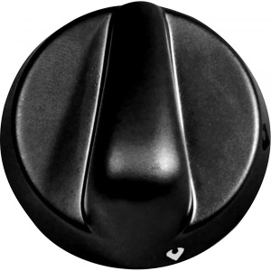 Buton de control, negru, pentru plite si cuptoare Thetford, 3 buc