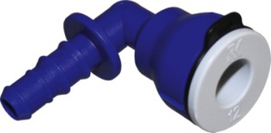 Conector cot teava de 12 mm - furtun de 12 mm