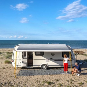 Copertina Fiammastore F80, alb polar, 547 cm