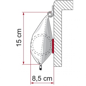 Copertina rulota Caravanstore - extensie 250 cm - Img 5