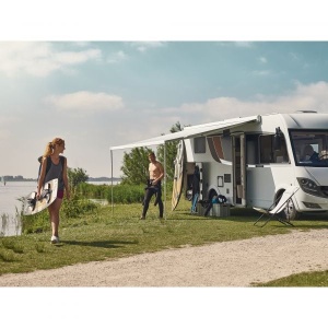 Copertina Thule Omnistor 8000, carcasa anodizat, panza gri, 5 m - Img 2