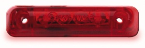Far LED rosu, 12 volti, 0,4 wati