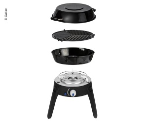 Gratar pe gaz Cadac Safari Chef 30 Lite, functionare cu cartus